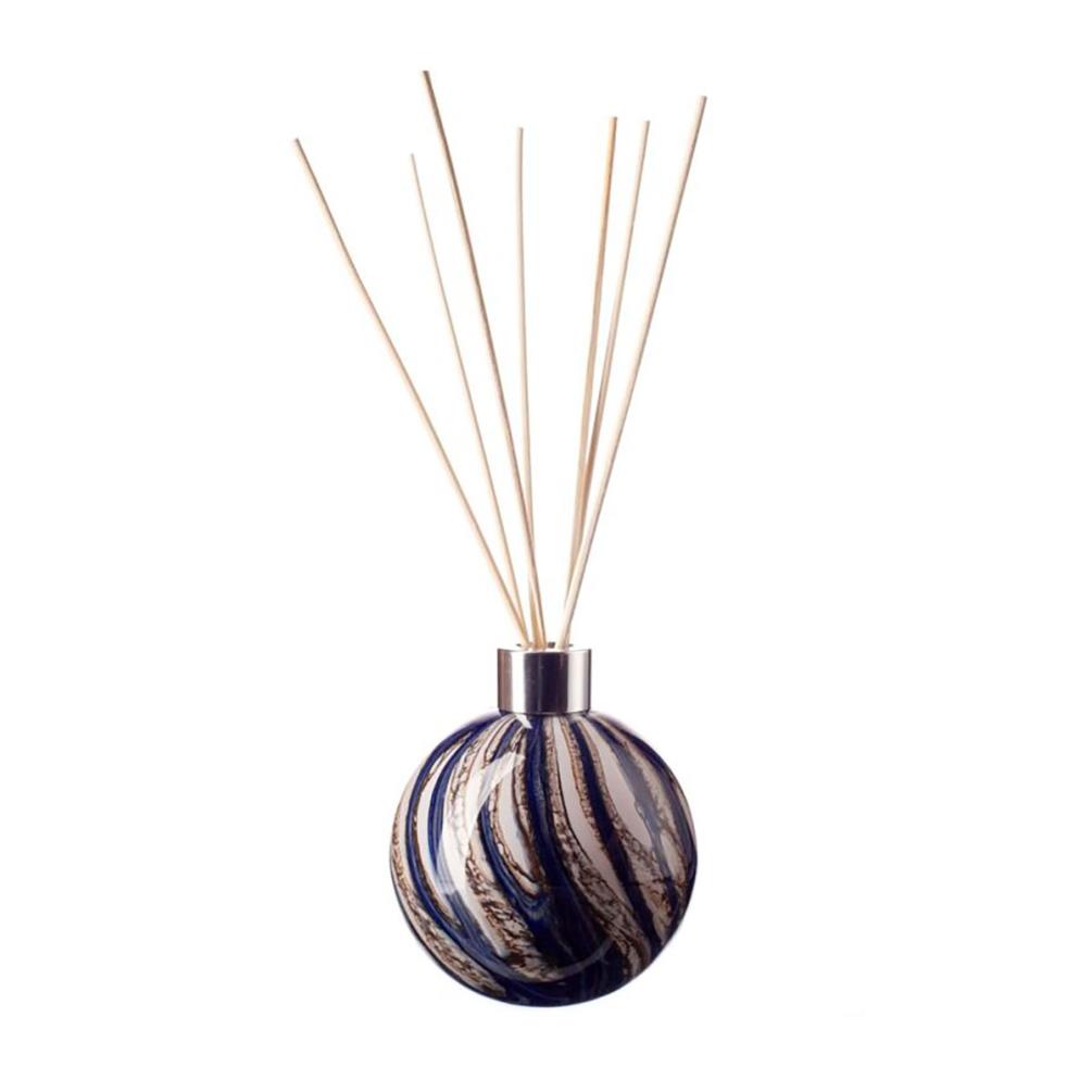 Amelia Art Glass Naval Oak Sphere Reed Diffuser £15.74